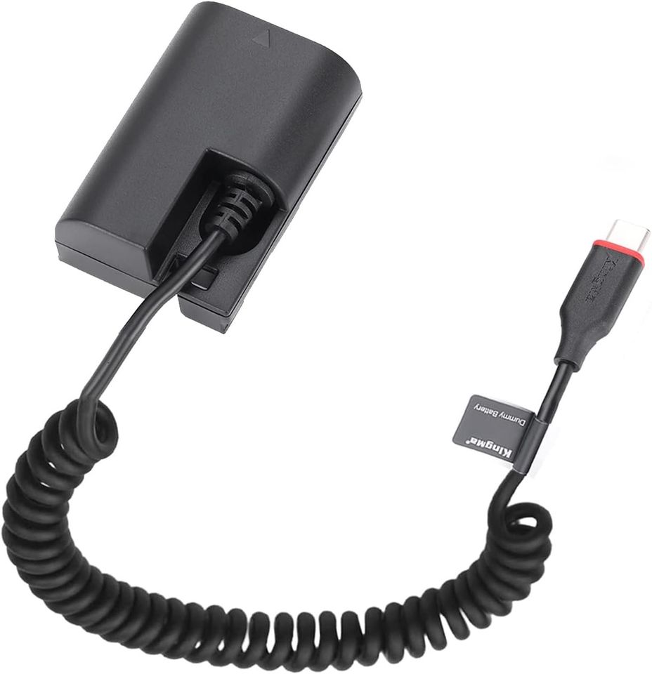 Adaptador de baterías Canon LPE6 a USB-C.