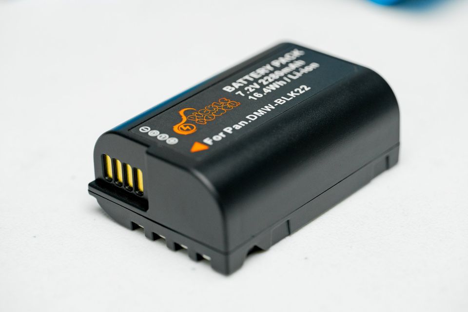 Batería DMW-BLK22 para Lumix GH6GH7S5S5mkIIS5mkIIX 2280mAh.