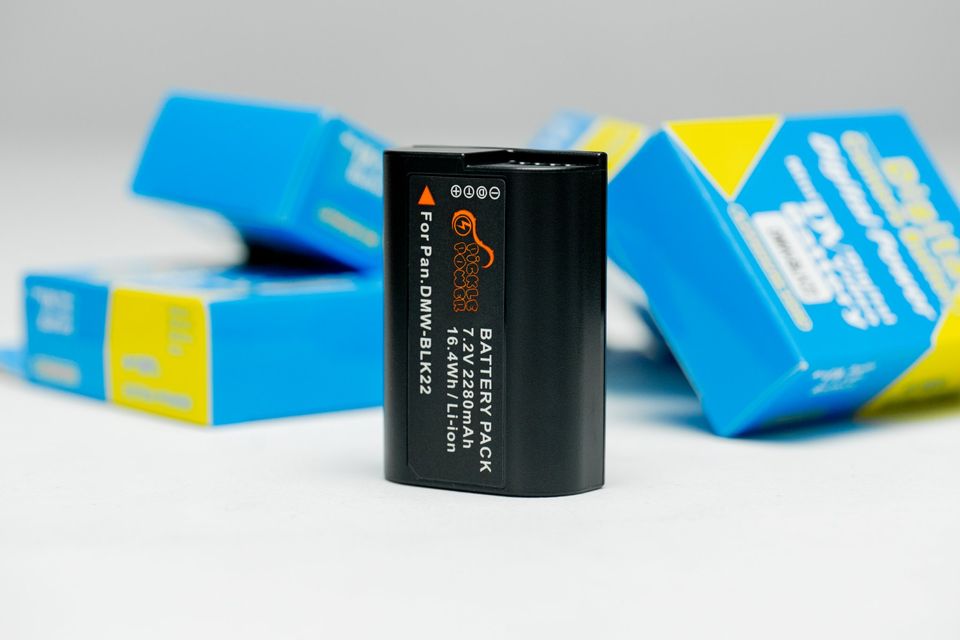Batería DMW-BLK22 para Lumix GH6GH7S5S5mkIIS5mkIIX 2280mAh.