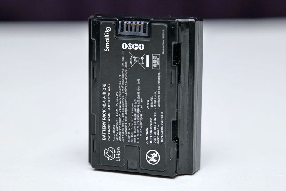 Batería SMALLRIG tipo FUJI NP-W235. (M5).
