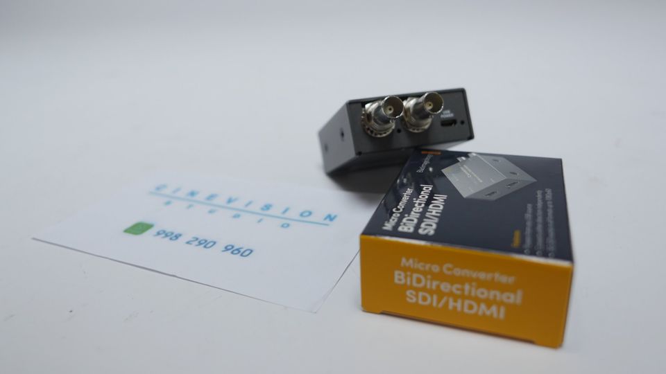 Blackmagic Micro Converter BiDirectional HDMI-SDI Ó SDI-HDMI.