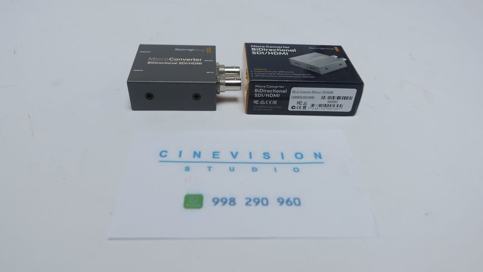 Blackmagic Micro Converter BiDirectional HDMI-SDI Ó SDI-HDMI.