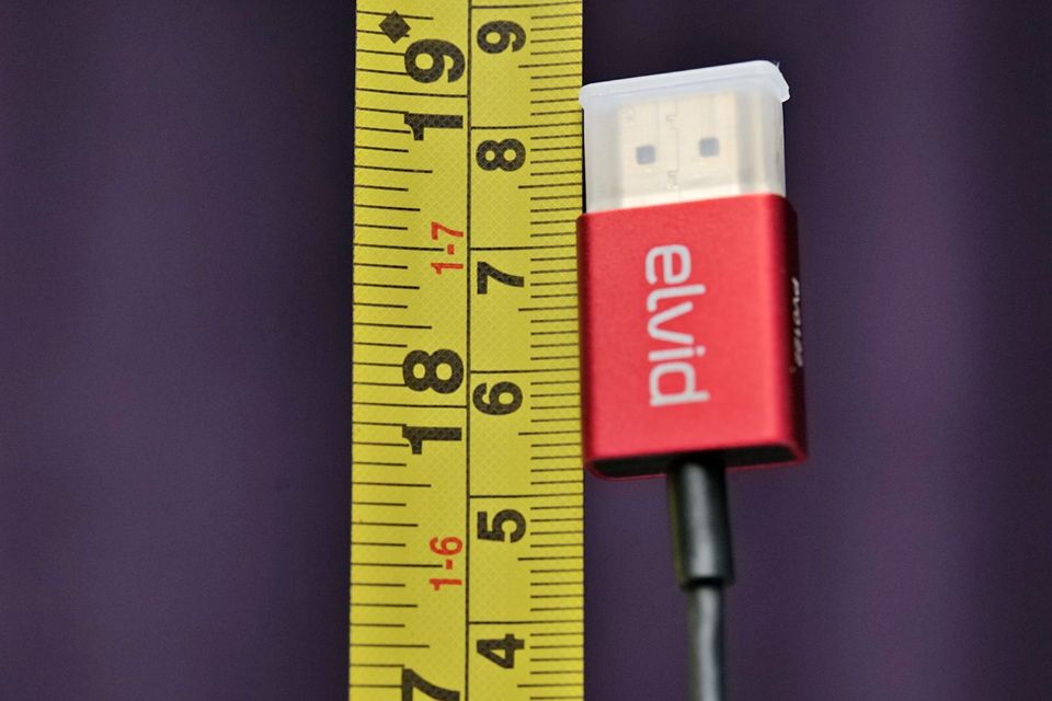 Cable HDMI ELVID HYPER-THIN 8K ULTRA HIGH-SPEED. (M5).