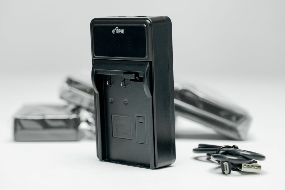 Cargador USB-C para baterías Lumix BLK-22 (GH6/GH7/S5/S5mkIIx)