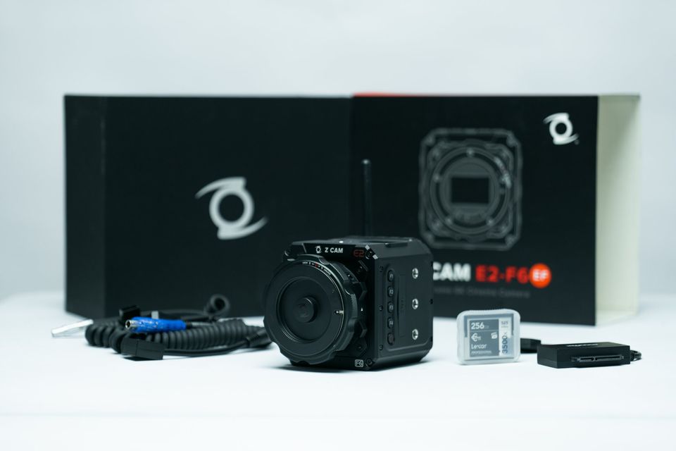 Cámara de CINE 6K Full Frame Z Cam F6 Montura EF + Filtros ND internos + Extras!