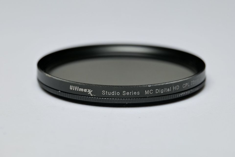 Filtro Circular Polarizador japonés Ultimaxx Studio Series MC Digital HD 72mm (M5)