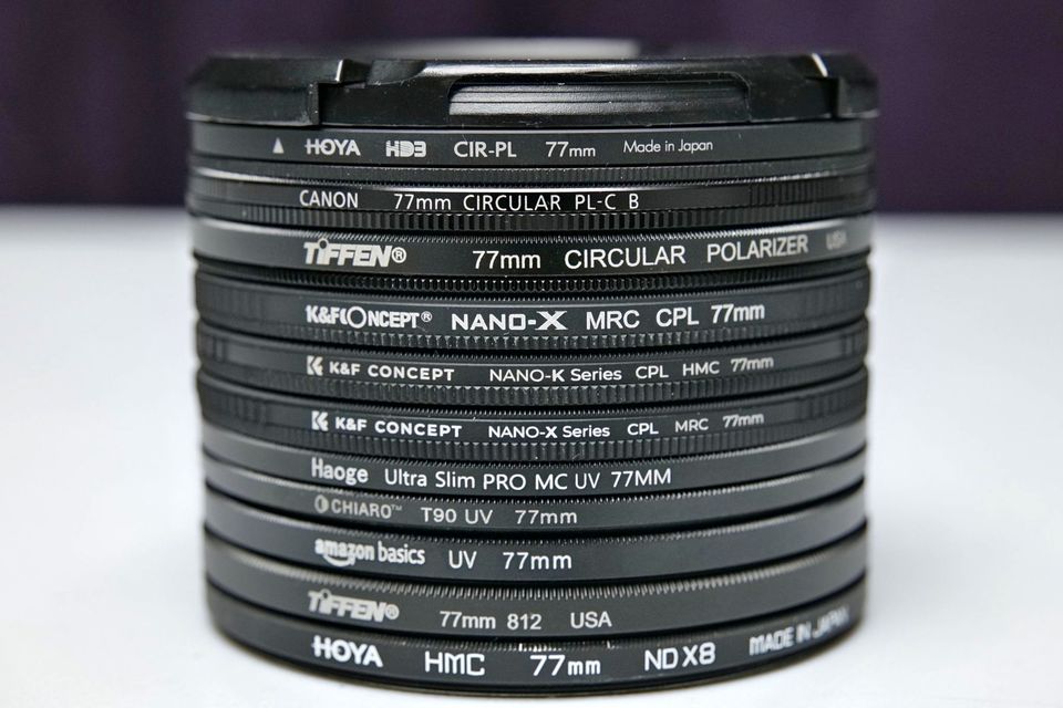 Filtros profesionales para lentes de 77mm (CANON/HOYA/TIFFEN) Desde S/.55 Soles. (M5)