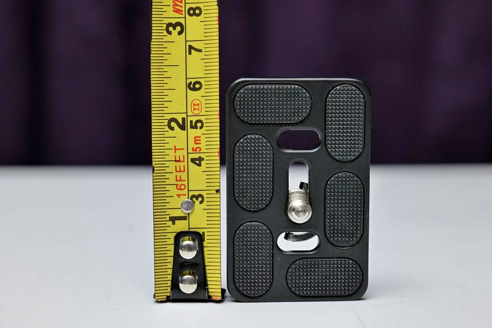 Galleta / Placa / Plate Arca Swiss Induro PU-70 de 6cm largo, con perno 1/4. (M5) #2