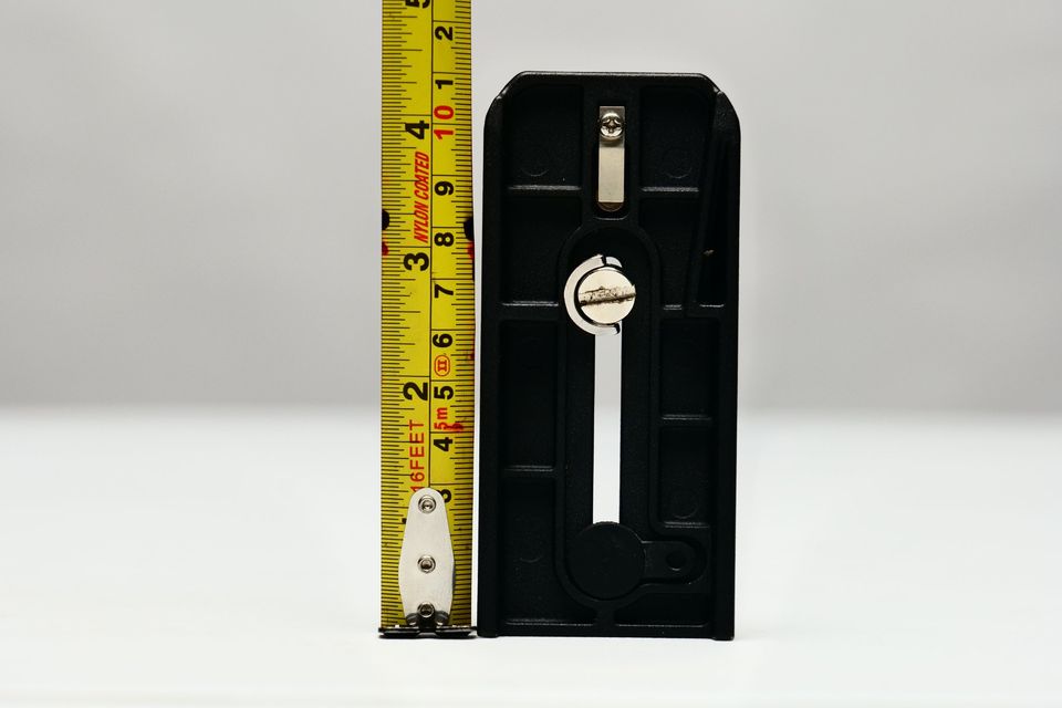 Galleta / Placa QR Tipo Manfrotto 501PL, 500AH, 701, 577. 11cm de largo.
