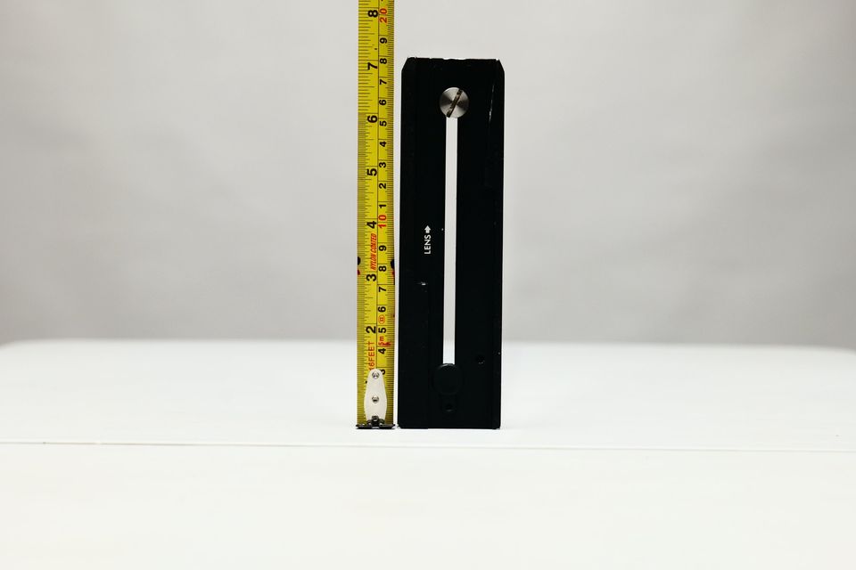 Galleta / Placa QR Tipo Manfrotto 501PL, 500AH, 701, 577. 18cm de largo.