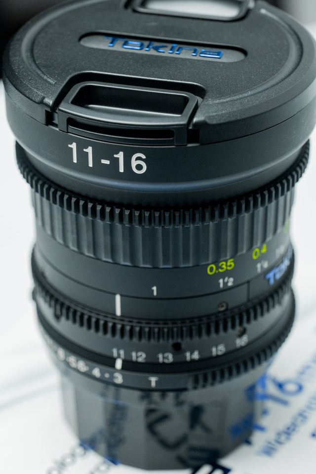 Lente de Cine Tokina Cinema ATX 11-16mm parfocal Montura PL.