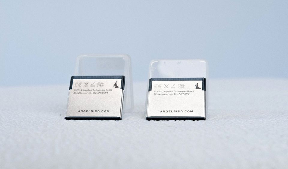 Memorias CFast2.0 Angelbird AV PRO CF 256Gb para 6K, 4K RAW Video Profesional!