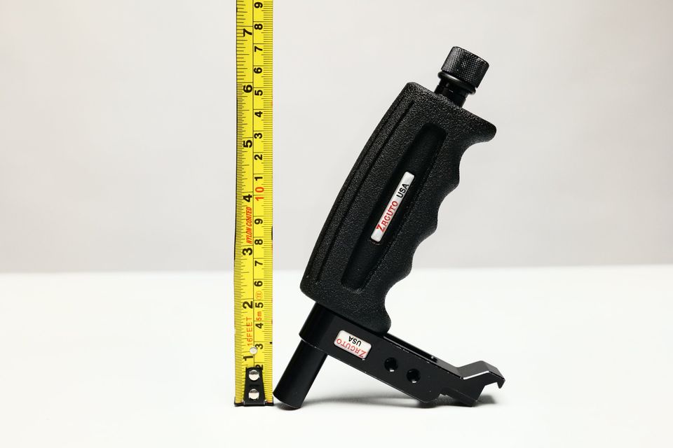 Zacuto QR Handle + Zacuto 1/2" Rod Cap + rod clamp. 