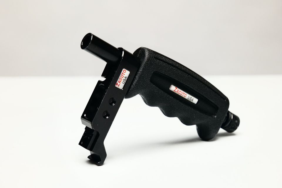 Zacuto QR Handle + Zacuto 1/2" Rod Cap + rod clamp. 