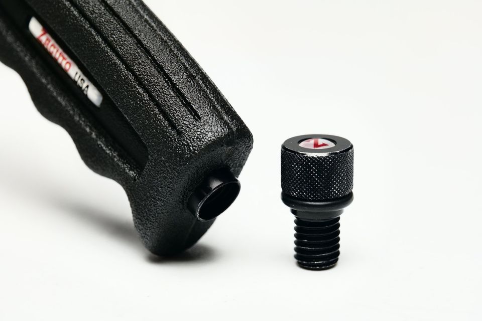 Zacuto QR Handle + Zacuto 1/2" Rod Cap + rod clamp. 