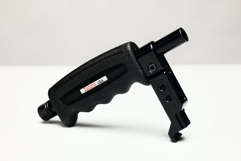 Zacuto QR Handle + Zacuto 1/2" Rod Cap + rod clamp. 