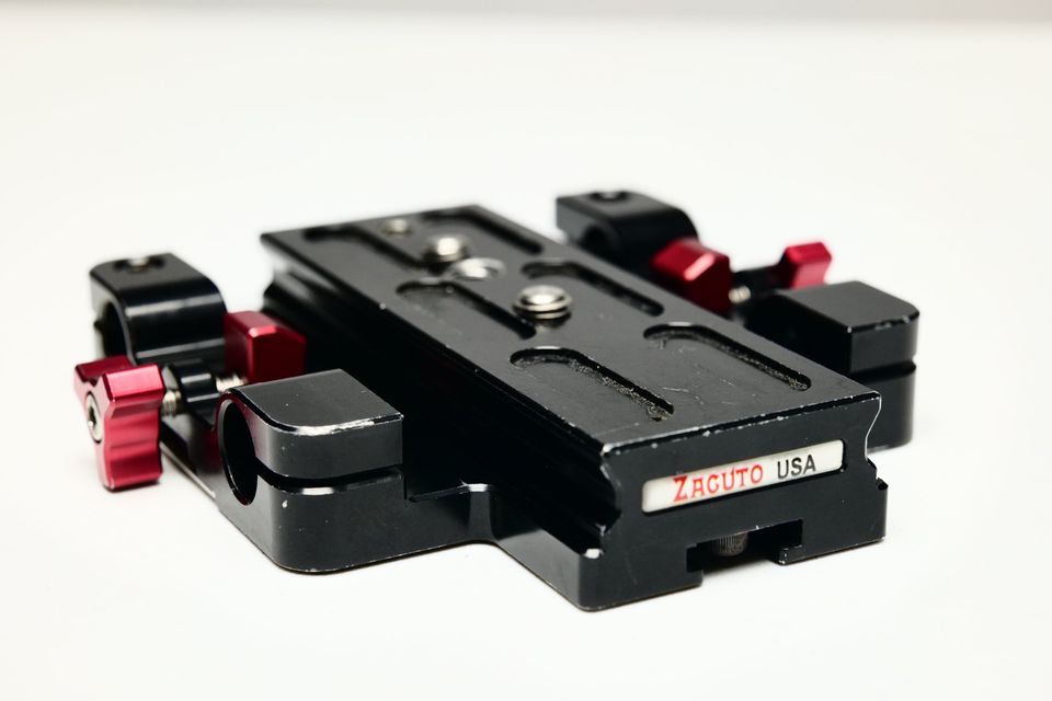 Zacuto Studio Baseplate para cámara de cine Canon C100/C300/C500.