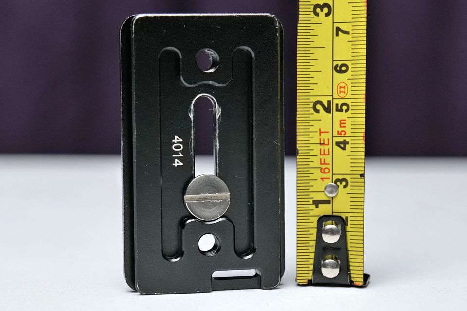 Galleta / Placa / Plate Arca Swiss (JOBY 4014) Foto Pro de 7.2cm largo, con perno 1/4. (M5).