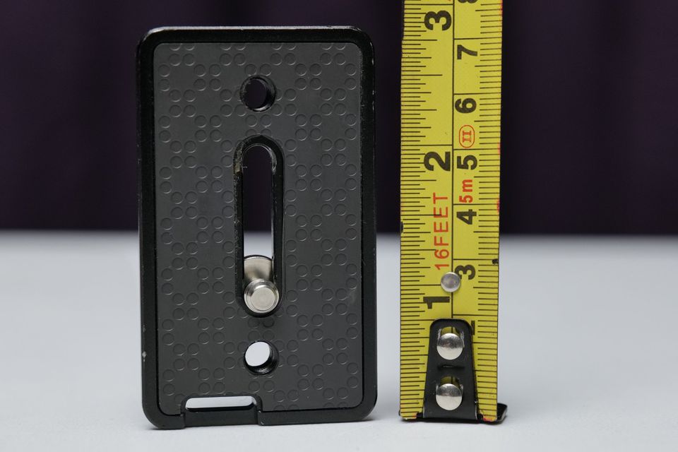 Galleta / Placa / Plate Arca Swiss (JOBY 4014) Foto Pro de 7.2cm largo, con perno 1/4. (M5).
