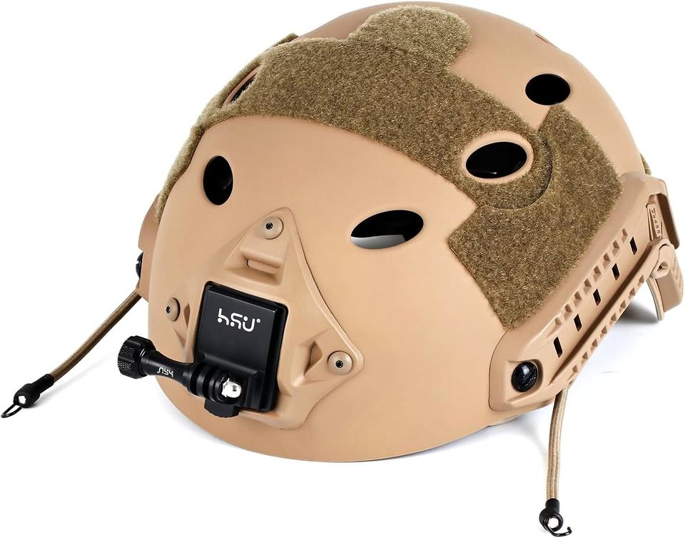 HSU Adaptador de montaje de casco NVG para Gopro, Insta360 y Action Cams. (M5)