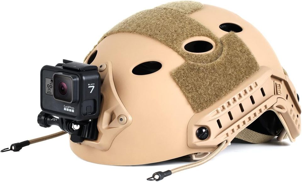 HSU Adaptador de montaje de casco NVG para Gopro, Insta360 y Action Cams. (M5)