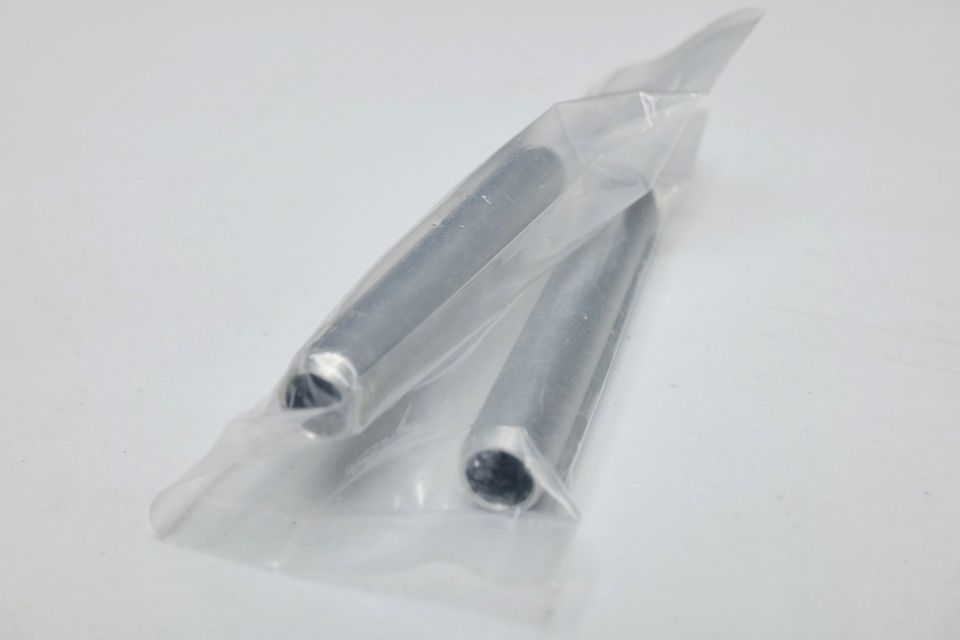 Tubos / Caños (15mm rods) 10.5cm de largo, hechos de Aluminio. Para Rigs de cine. (M5)