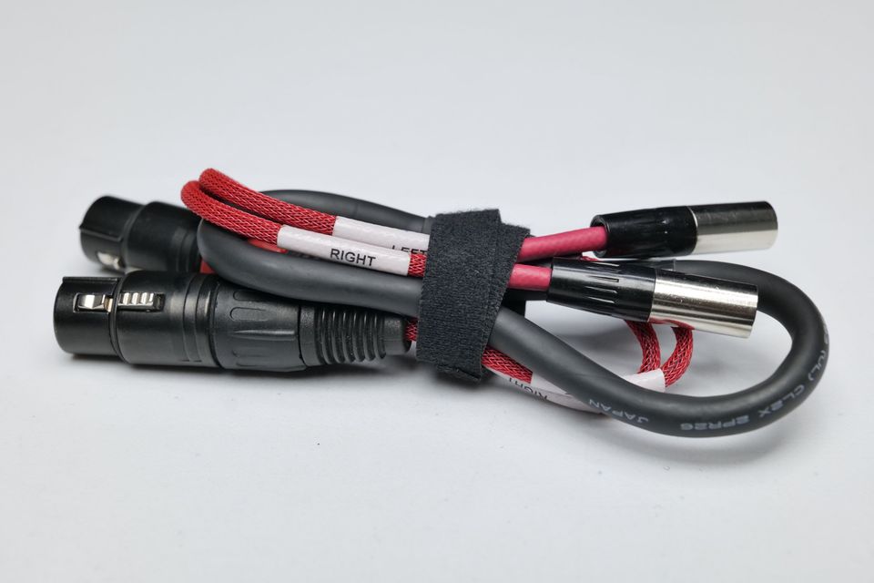 Cable Adaptador LAIRD DIGITAL CINEMA Mini XLR-M a XLR-F (Mogami + Neutrik) RD1-2MXM2XF-6. (M4).