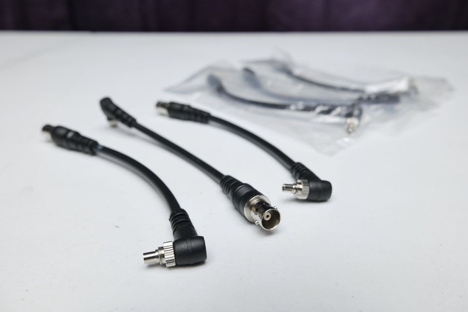 Cable adaptador Micro-Coaxial MCX a BNC. (M4).