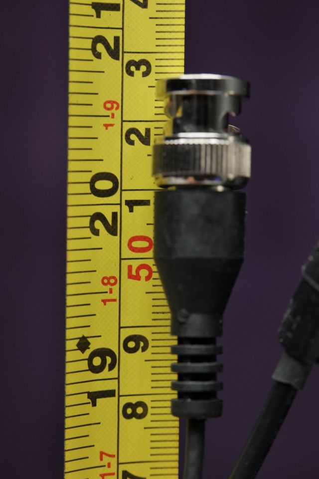 Cable doble SDi (BNC) a SDi (BNC) + Hirose 4pin macho para Grabadoras de campo Sound Devices. (M4).