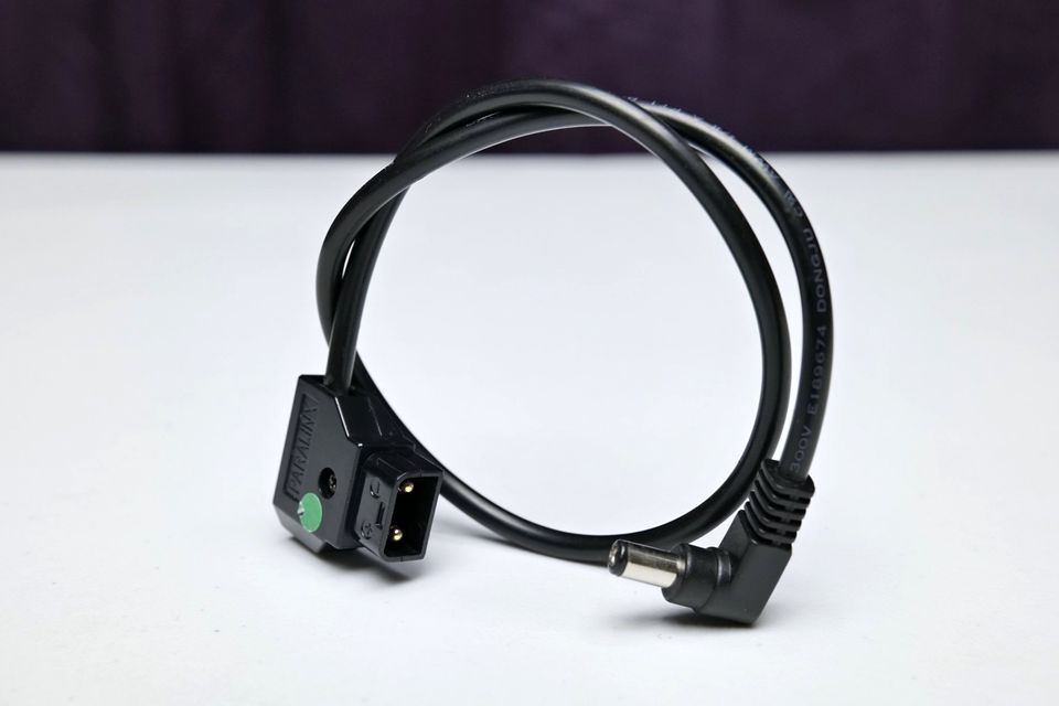 Cable de alimentación D-Tap a conector DC para Atomos Ninja V. 17 Pulgadas. (M4).