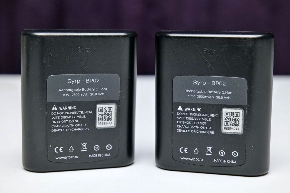 Batería recargable Syrp-BP02 para cabezal Syrp Genie II Pan Tilt. (M4).