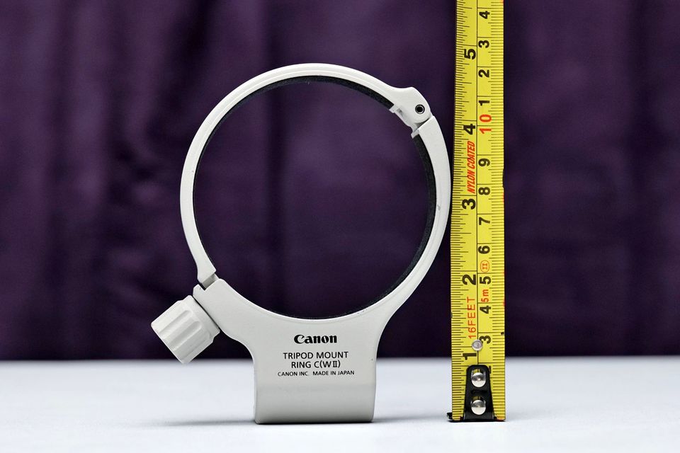 Montura Collar original CANON C (WII) de trípode lente EF 70-300mm F4-5.6L IS USM. (M4).