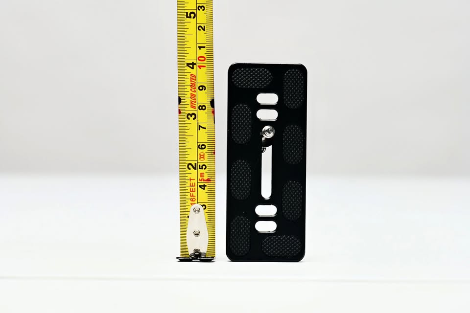 Galleta / Placa / Plate Arca Swiss de 10cm largo, con perno 1/4.