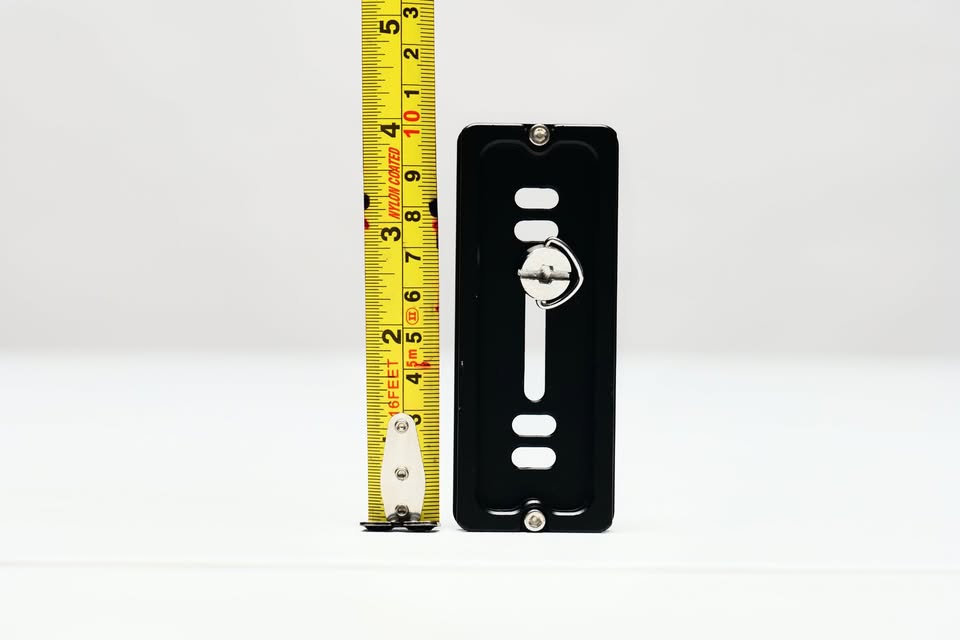 Galleta / Placa / Plate Arca Swiss de 10cm largo, con perno 1/4.