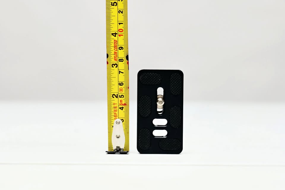 Galleta / Placa / Plate Arca Swiss de 7cm largo, con perno 1/4.