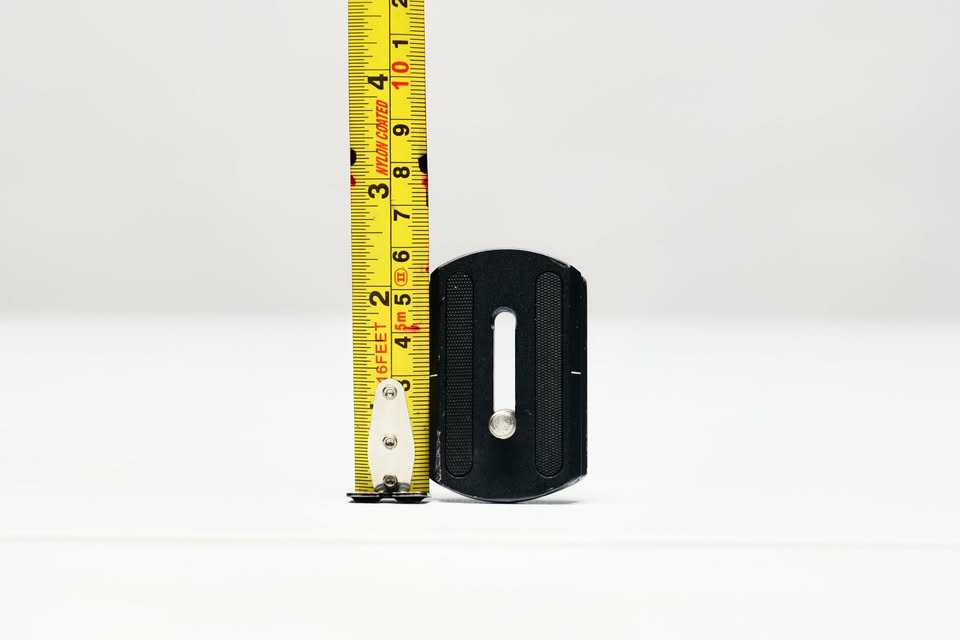 Galleta / Plate / Placa Arca Swiss de 6cm marca BENRO modelo PU58. (M1).