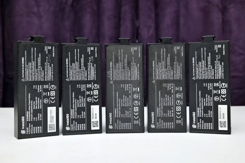 Batería Original Insta360 PT854291-2S Pro 5100mAh para cámara 360 grados VR. (M6).