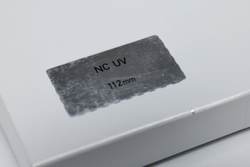 Filtro Circular NC UV NiSi 112mm para Nikon Z 14-24mm f/2.8S #NIR-112-UV. (M6).