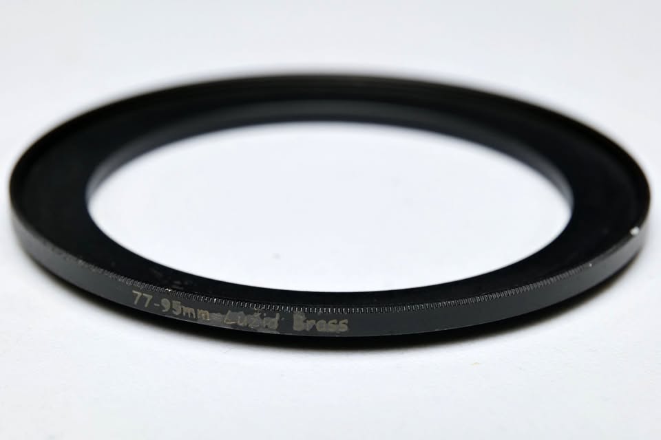 Step-Up Ring Anillo adaptador LUŽID Brass Especializado de 77mm a 95mm. (M6).