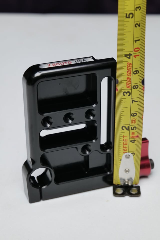 Zacuto Gorilla Plate DSLR Mounting Camera Support Baseplate Mount. (M6).