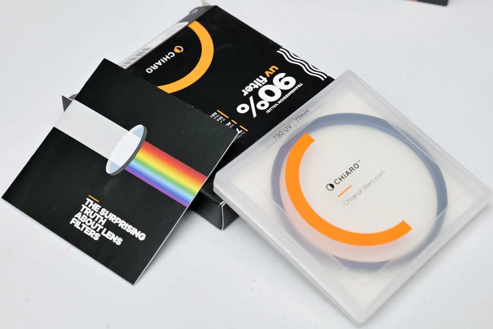 Filtro UV CHIARO 77mm. Valor de transmisión 90% (M4).