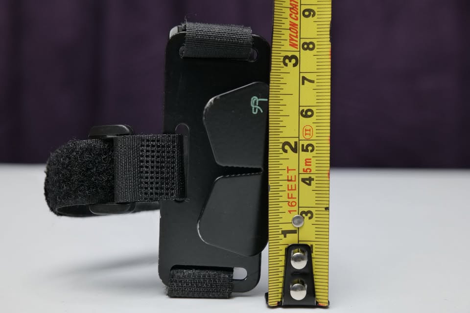 Soporte SYRP para Sliders y correas para fijar cabezal Genie o Genie II a Sliders. (M4).