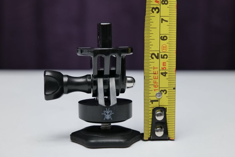 Adaptador de montura GoPro a Rosca 1/4 360Fly. (M4).