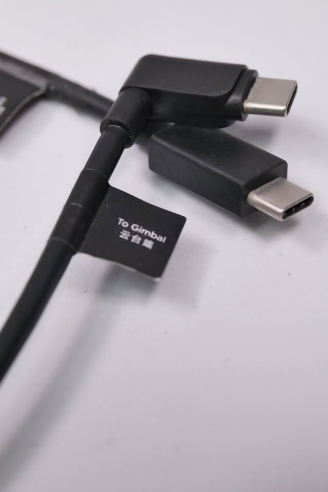 Cable DJI Ronin-SC USB-C / USB-C con extensor USB-C hembra.