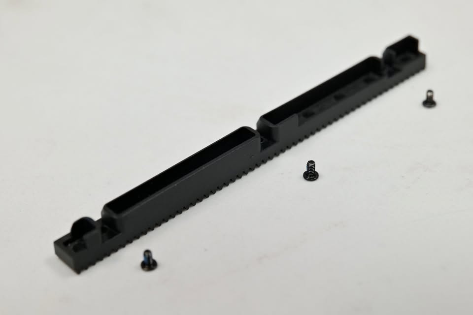 Cremallera para plate/galleta DJI Ronin RS2/RS3/RS4.