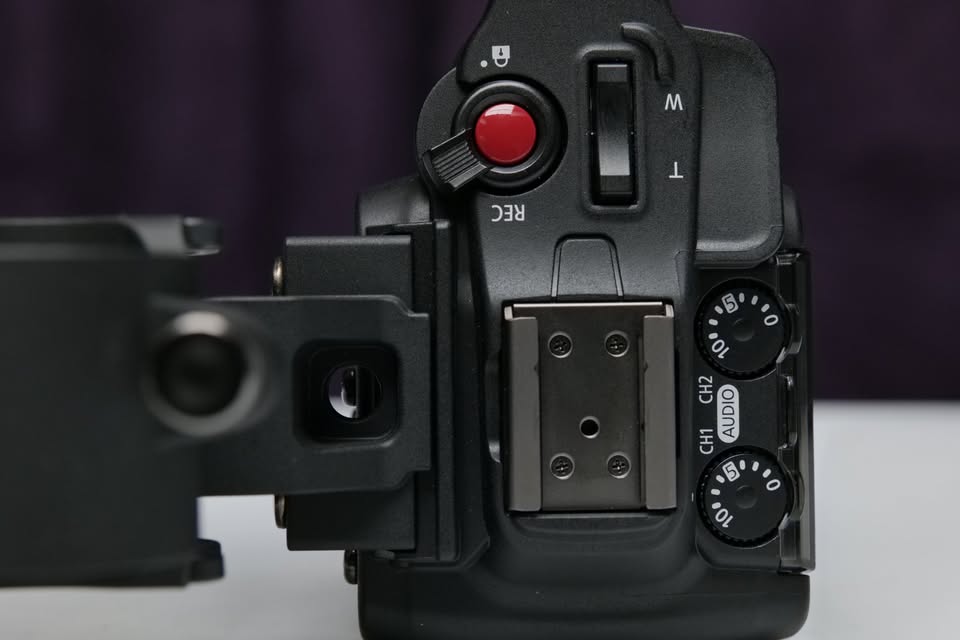 Canon XA50 XA55 XF400 XF405 Top Handle Grip XLR + Shotgun Clamp Canon. 
