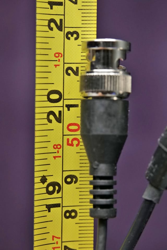 Cable doble SDi (BNC) a SDi (BNC) + Hirose 4pin macho para Grabadoras de campo Sound Devices.