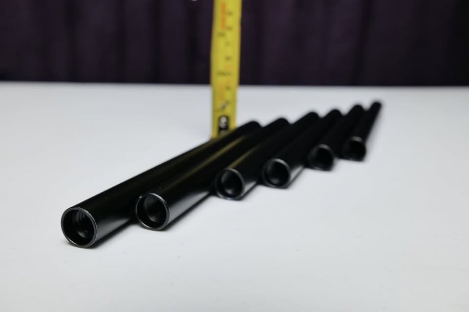 Tubos / Caños / Rods (15mm rods) 15.5cm de largo.