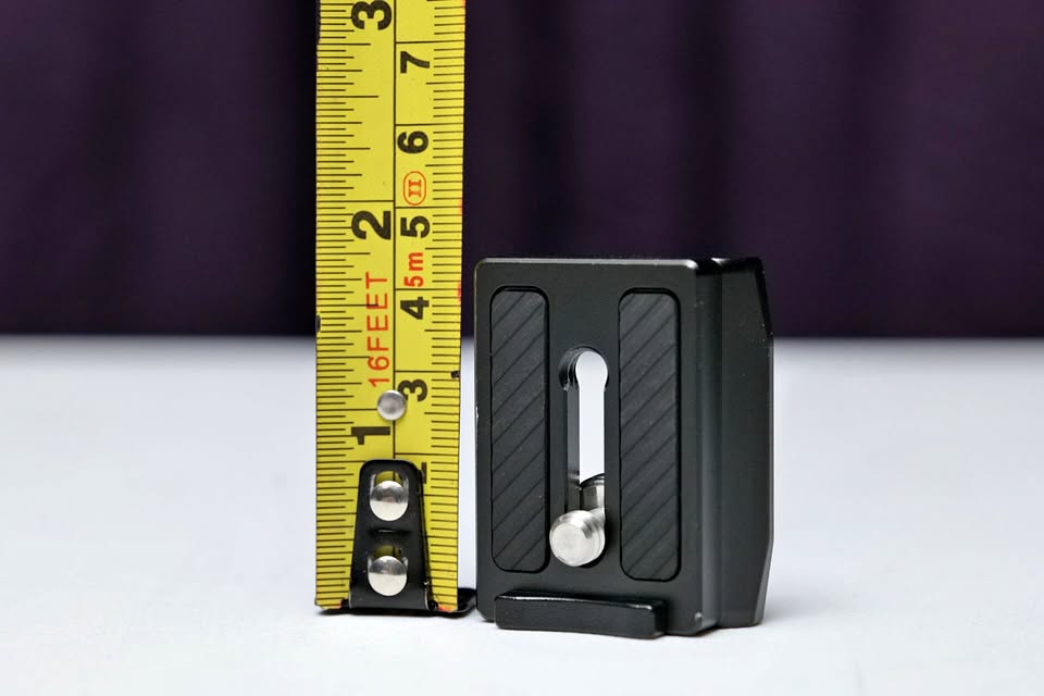 Galleta / Placa / Plate Arca Swiss de 4.4cm largo para Ronin RS3 Mini.