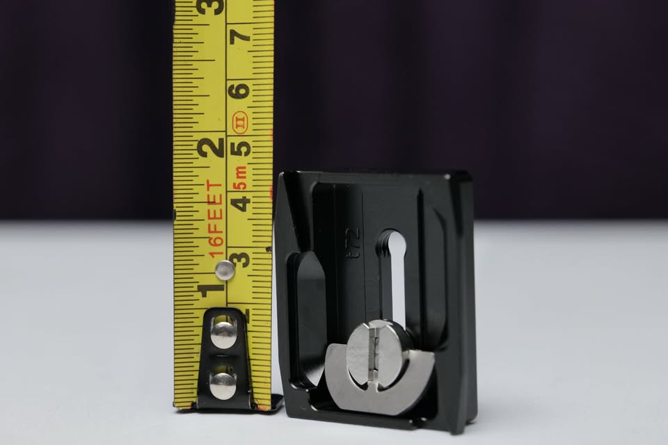 Galleta / Placa / Plate Arca Swiss de 4.4cm largo para Ronin RS3 Mini.